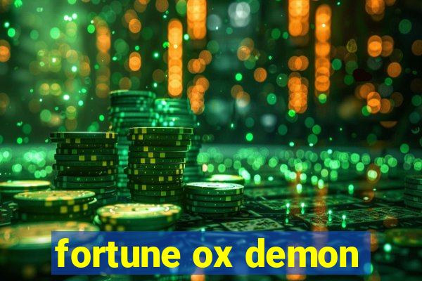 fortune ox demon